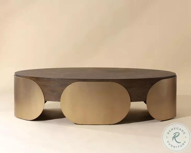 Aurelin Dark Brown Coffee Table