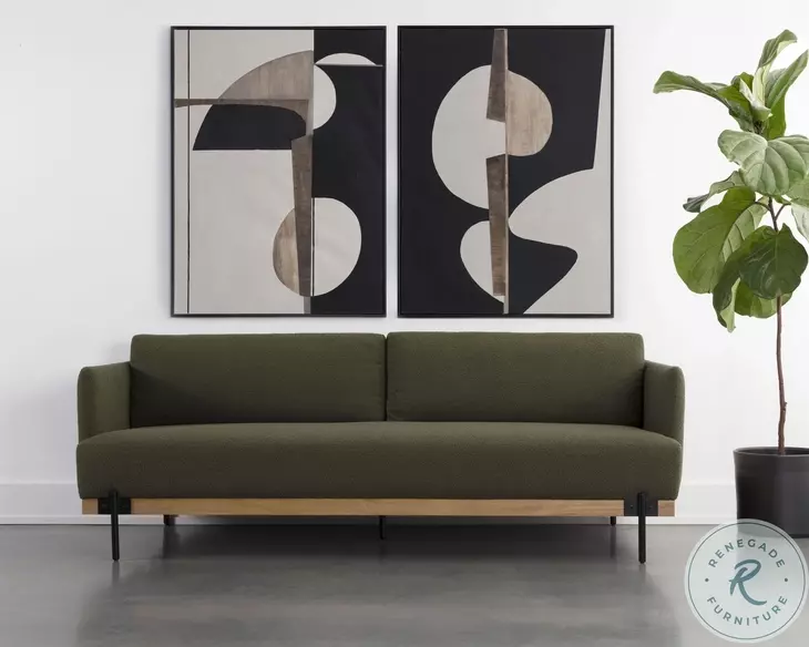 Calvert Copenhagen Olive Sofa