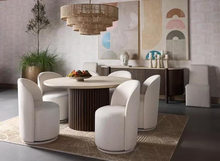 Banyan Cream Dining Table