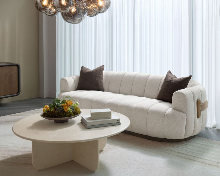 Tadeo Dove Cream Sofa