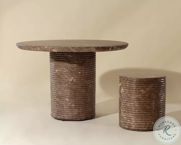 Rhenora Brown Dining Table