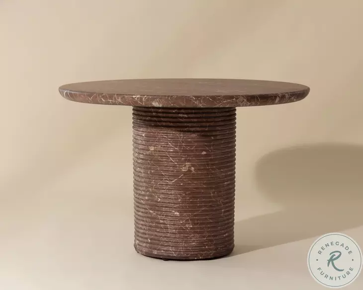 Rhenora Brown Dining Table