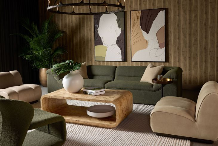 Gladys Copenhagen Olive Sofa