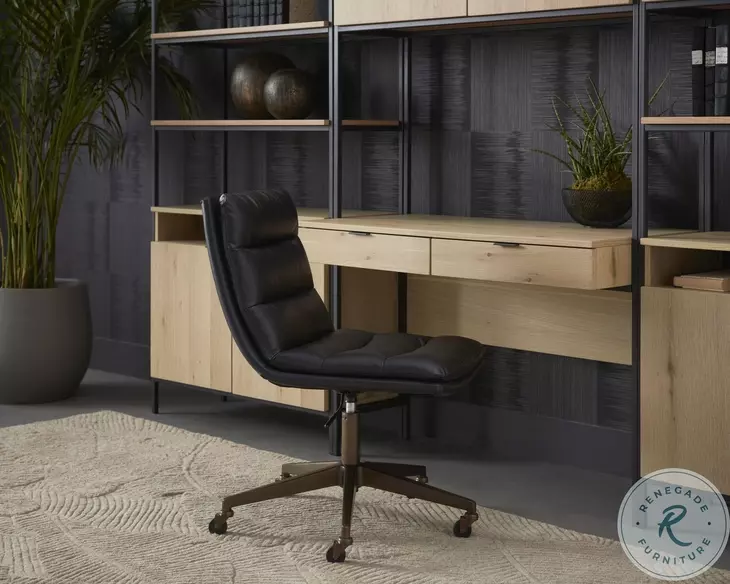 Stinson Bravo Black Adjustable Height Office Chair