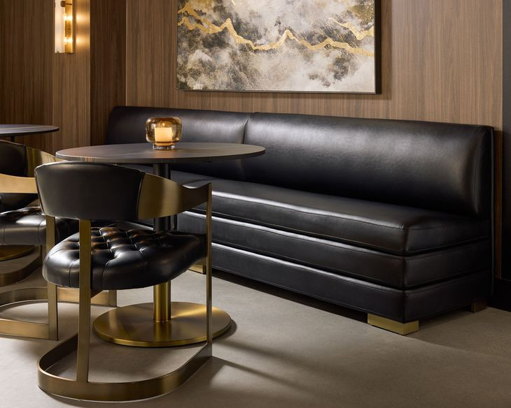 Radcliff Bravo Black Banquette
