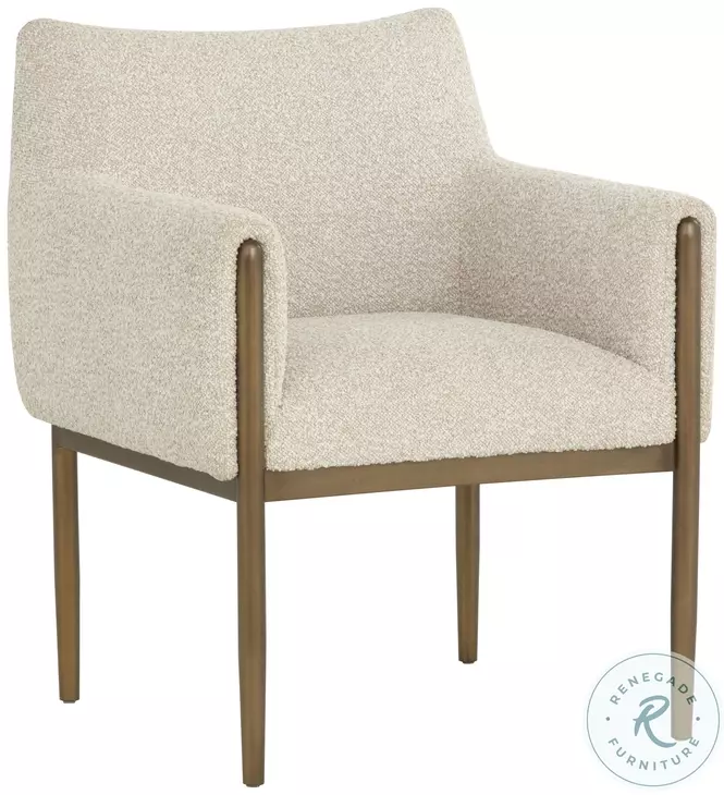 Olevia Santa Cruz Oatmeal Lounge Chair