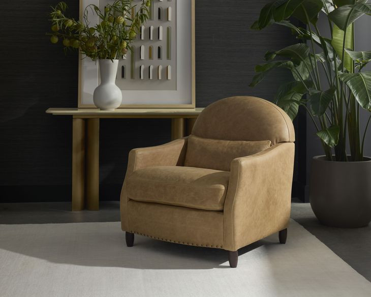 Astara Cream Marble And Antique Brass Console Table