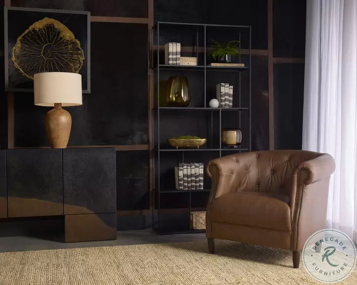 Marjorie Cognac Lounge Chair