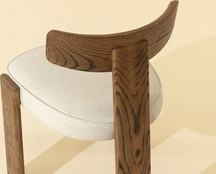 Briarstone Geralt Linen Performance Fabric Dining Chair Set of 2