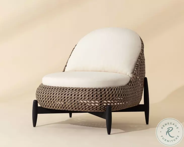 Carilo Stinson Cream Lounge Chair