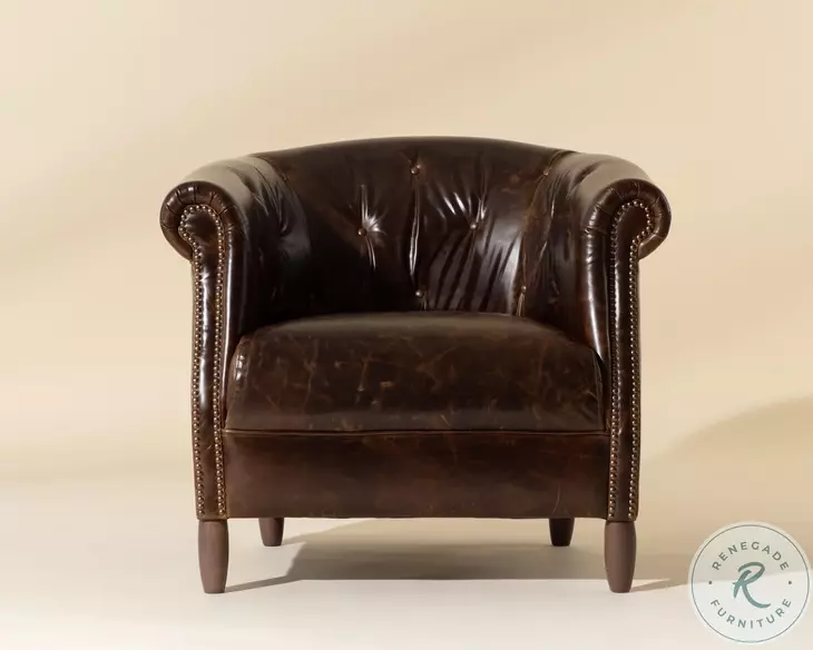 Marjoryn Chocolate Lounge Chair