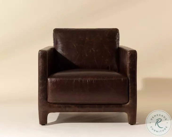 Rodric Chocolate Lounge Chair