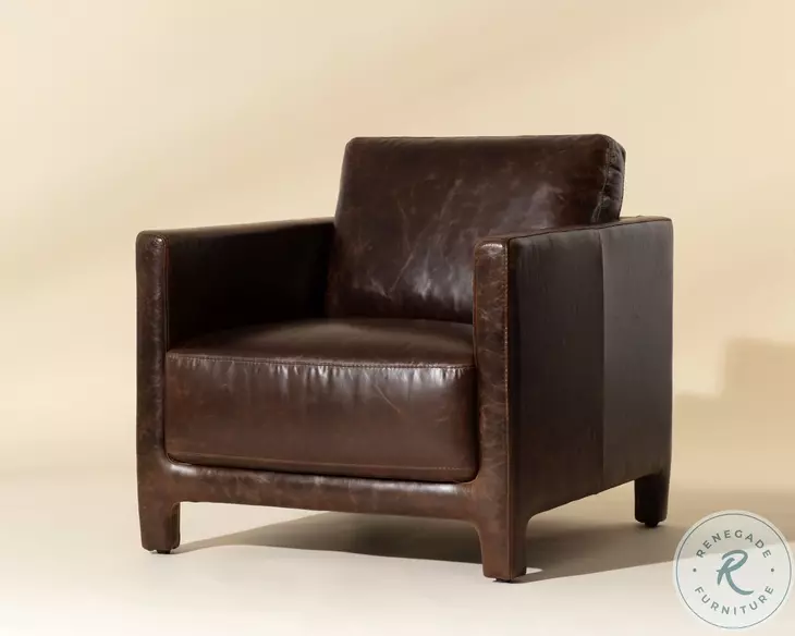 Rodric Chocolate Lounge Chair