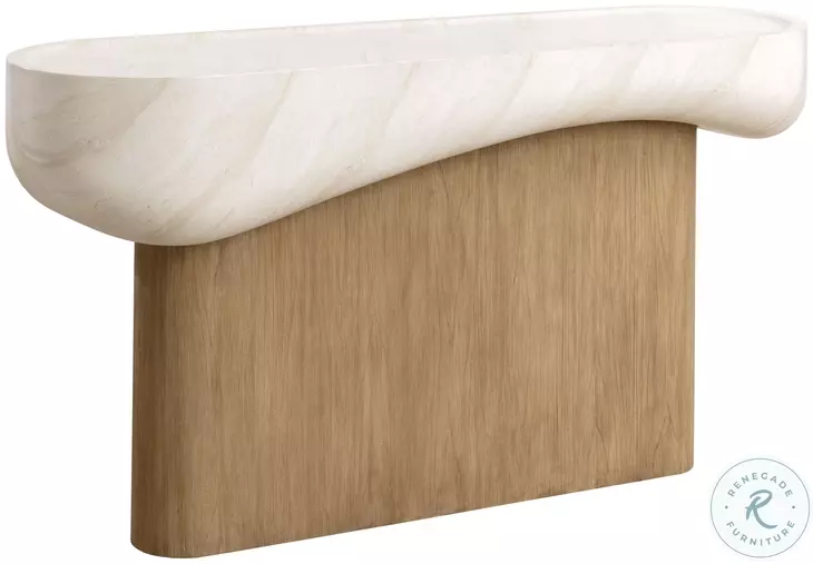 Orlien Cream Console Table