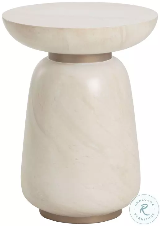 Hali Cream End Table