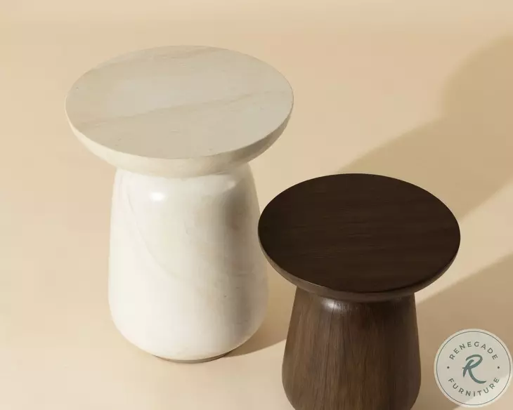 Hali Cream End Table
