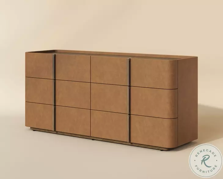 Rosalyn Cognac Dresser