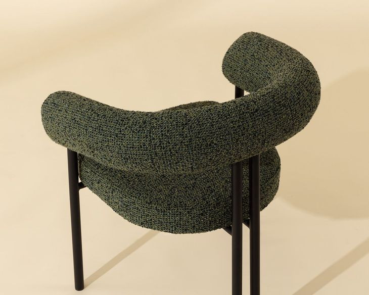 Nova Noah Meadow Upholstered Dining Arm Chair