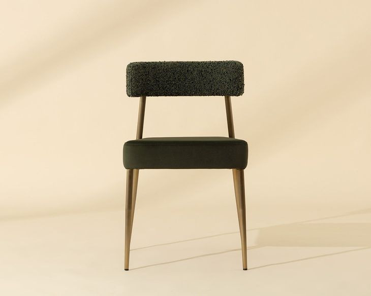 Ashwin Kona Backwoods and Noah Meadow Stackable Dining Chair Set of 2