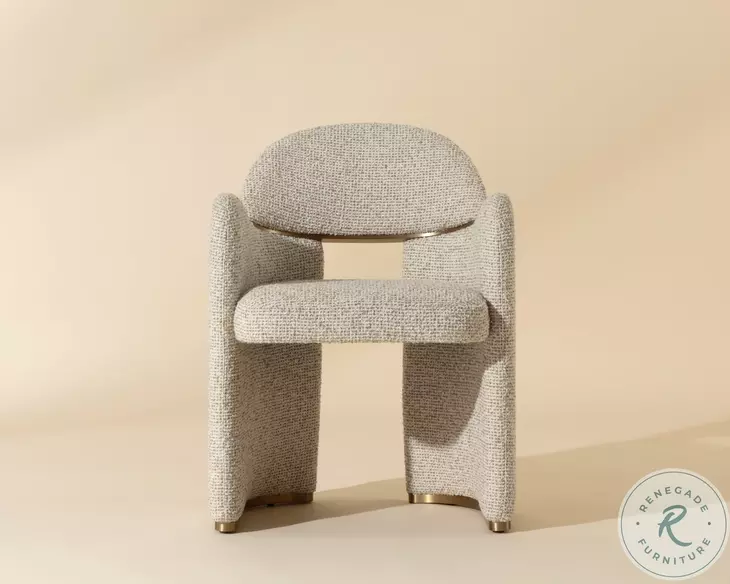 Sirelyn Noah Ecru Arm Chair