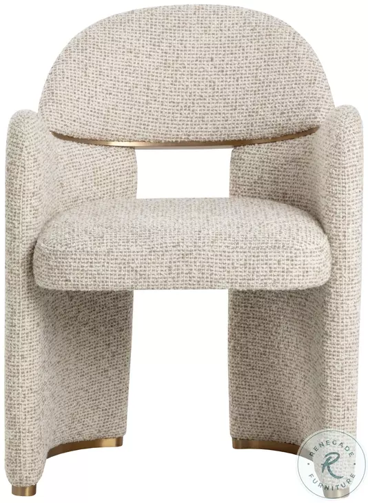 Sirelyn Noah Ecru Arm Chair