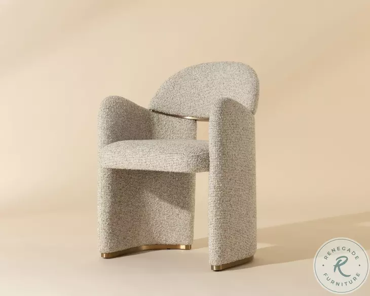 Sirelyn Noah Ecru Arm Chair