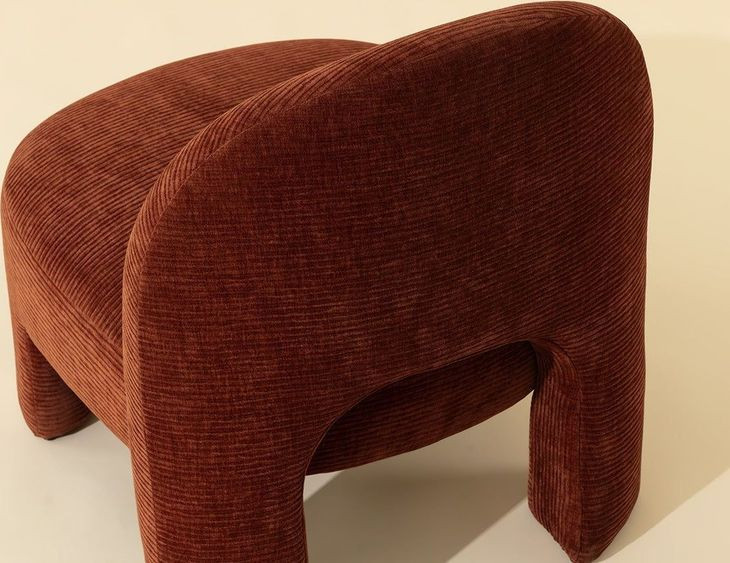 Myrtle Opera Spice Upholstered Lounge Chair
