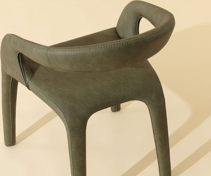 Atika Ivanhoe Pine Upholstered Dining Arm Chair