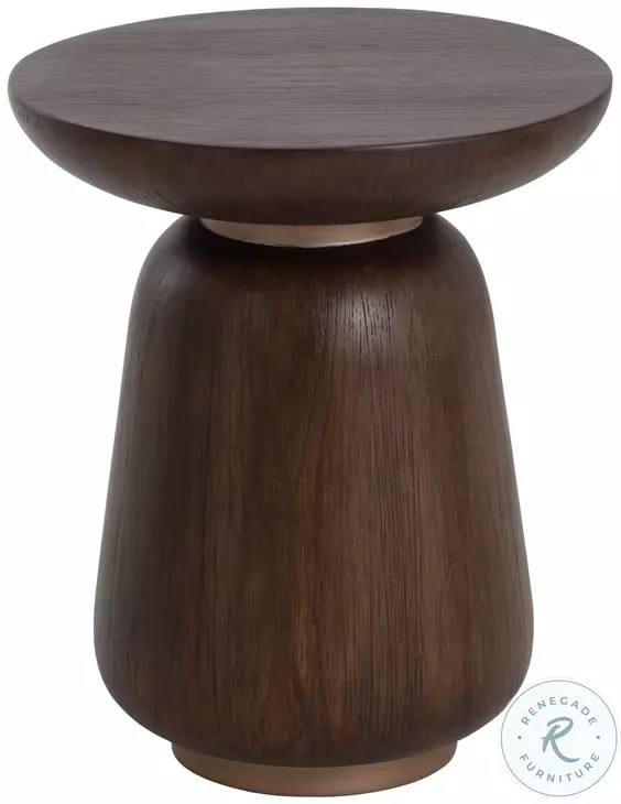 Kaelwyn Brown End Table