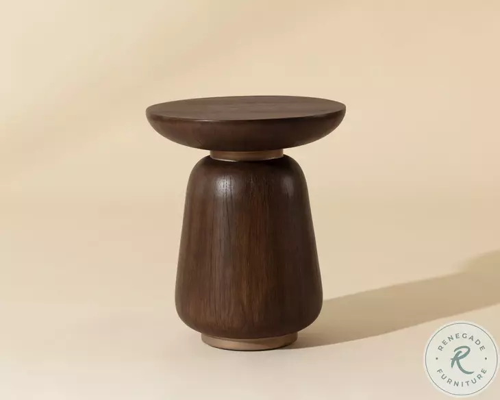 Kaelwyn Brown End Table