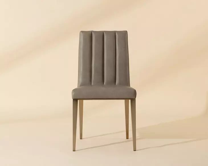 Wilbur Ivanhoe Mineral Upholstered Dining Chair Set of 2