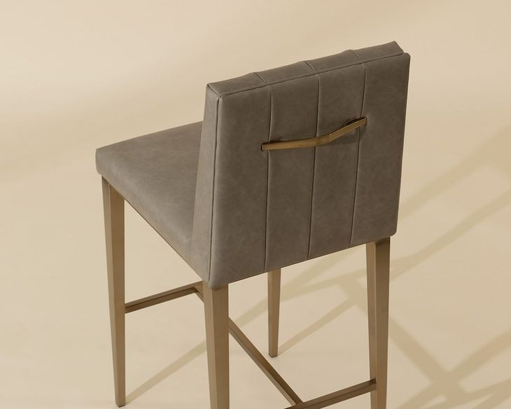 Hadwin Ivanhoe Mineral Upholstered Bar Stool