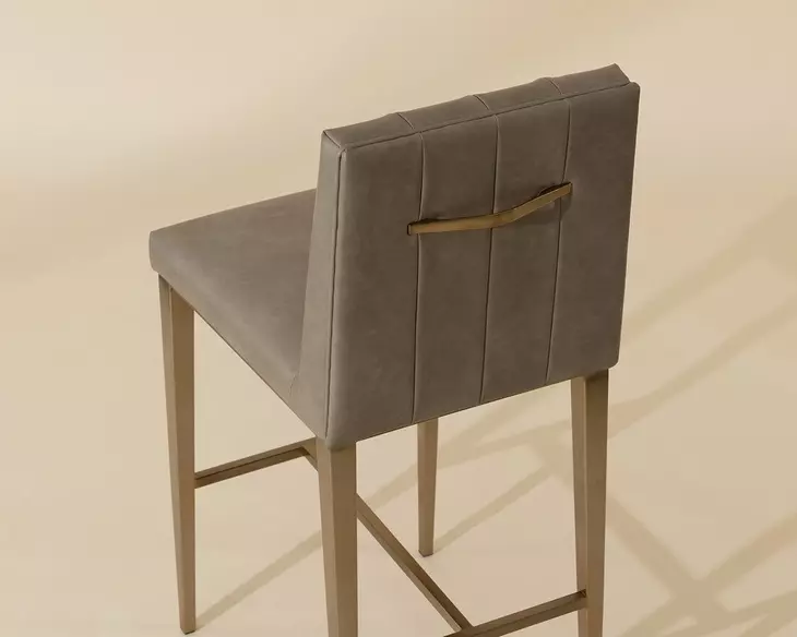 Hadwin Ivanhoe Mineral Upholstered Bar Stool