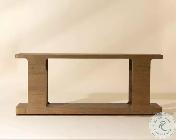 Hercules Light Brown Console Table