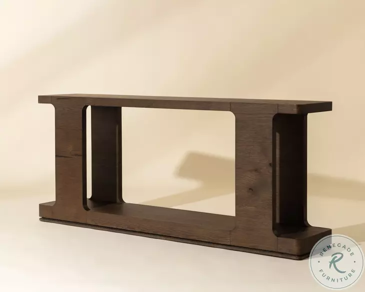 Hercules Dark Brown Console Table