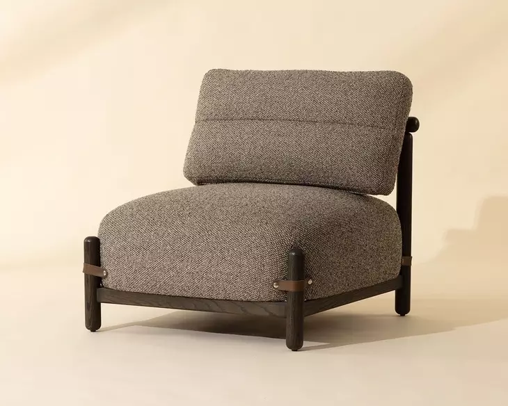 Wren Gellar Earth Upholstered Lounge Chair