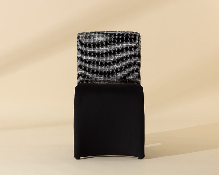 Dunleigh Abbington Black and Hobbes Night Upholstered Dining Chair