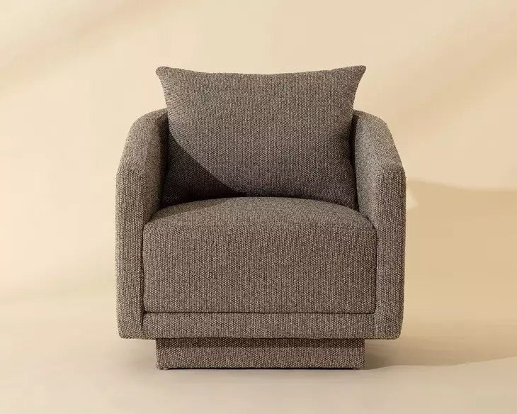 Gannon Gellar Earth Upholstered Arm Chair