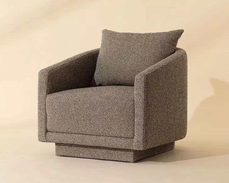 Gannon Gellar Earth Upholstered Arm Chair