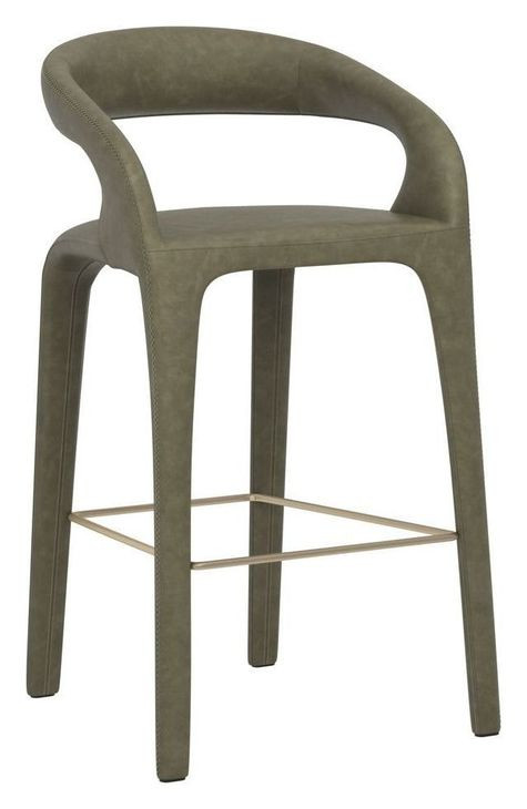 Avenlee Ivanhoe Upholstered Pine Barstool
