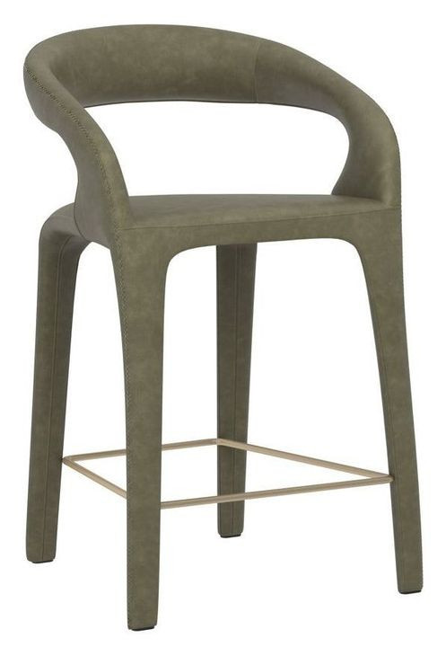 Avenlee Ivanhoe Pine Upholstered Counter Height Stool