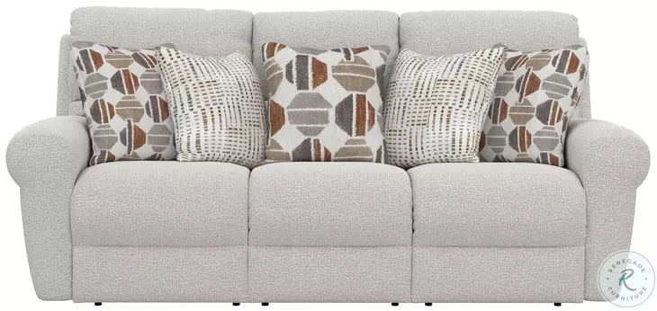 Kellen Ecru Lay Flat Reclining 86" Sofa