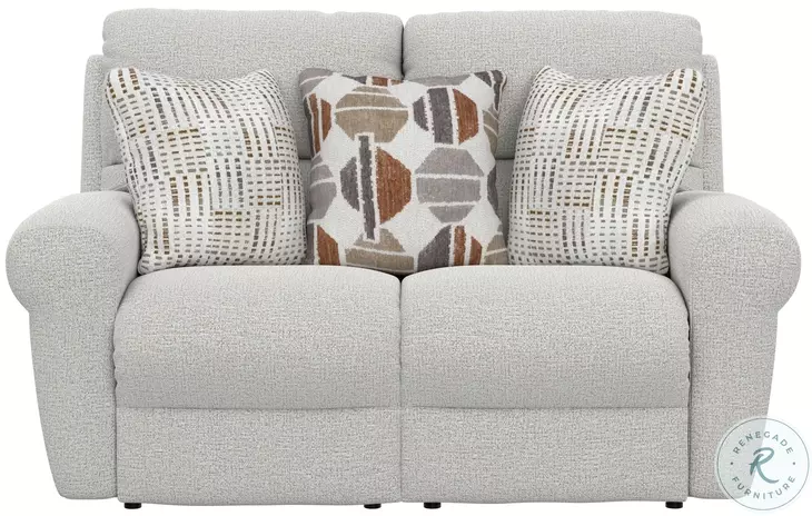 Kellen Ecru Lay Flat Reclining 63" Loveseat