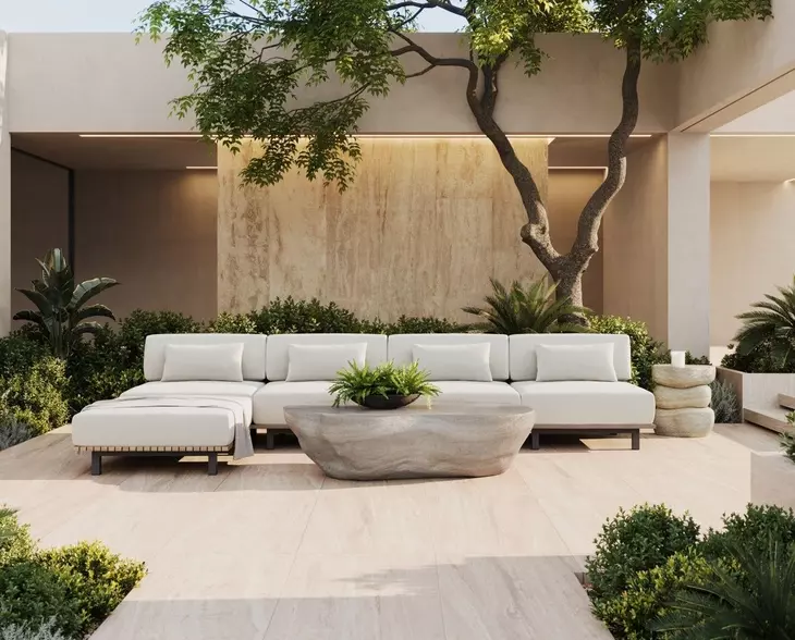 Torbay Dune Outdoor Freeform Occasional Table Set
