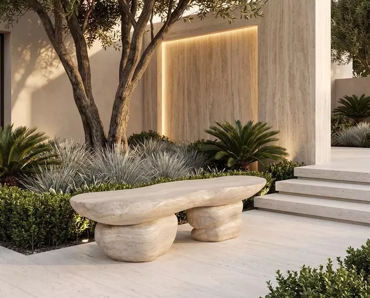 Torbay Dune Outdoor Accent Bench
