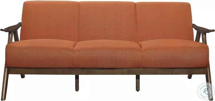 Damala Orange Sofa