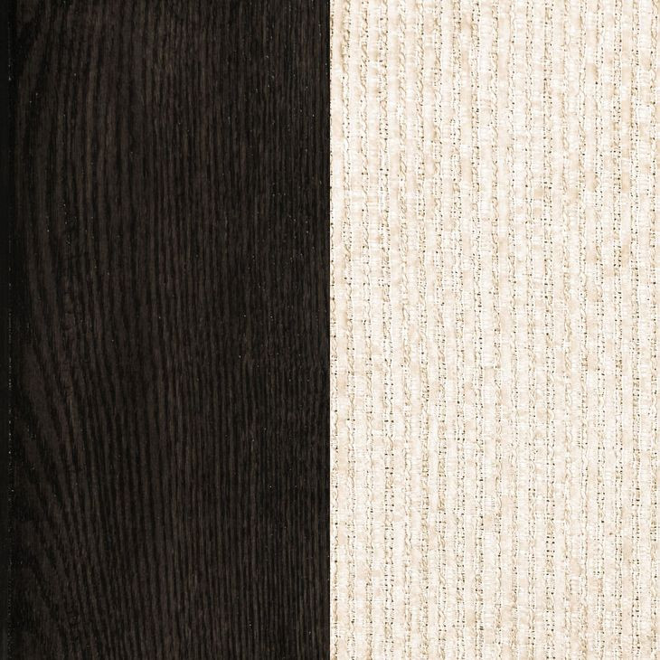 Twyla Cream and Dark Cocoa Side Chair Set of 2