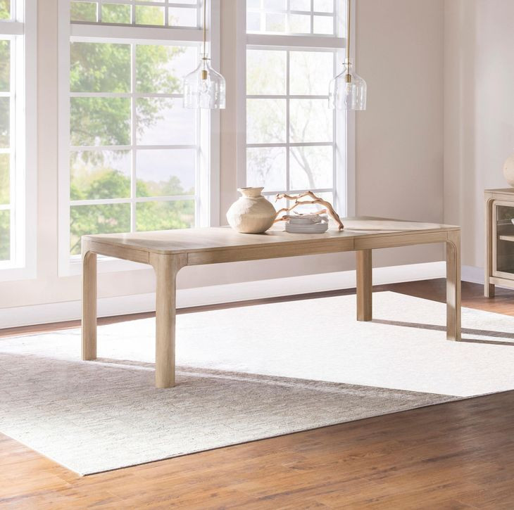 Solano Weathered Mango Extendable Rectangular Dining Room Set