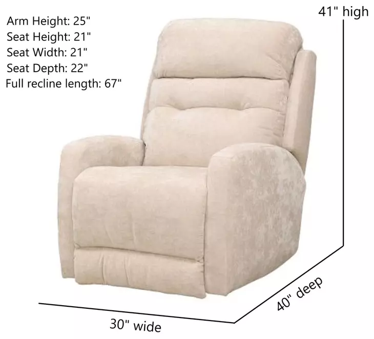 Bank Shot Stone Rocker Recliner
