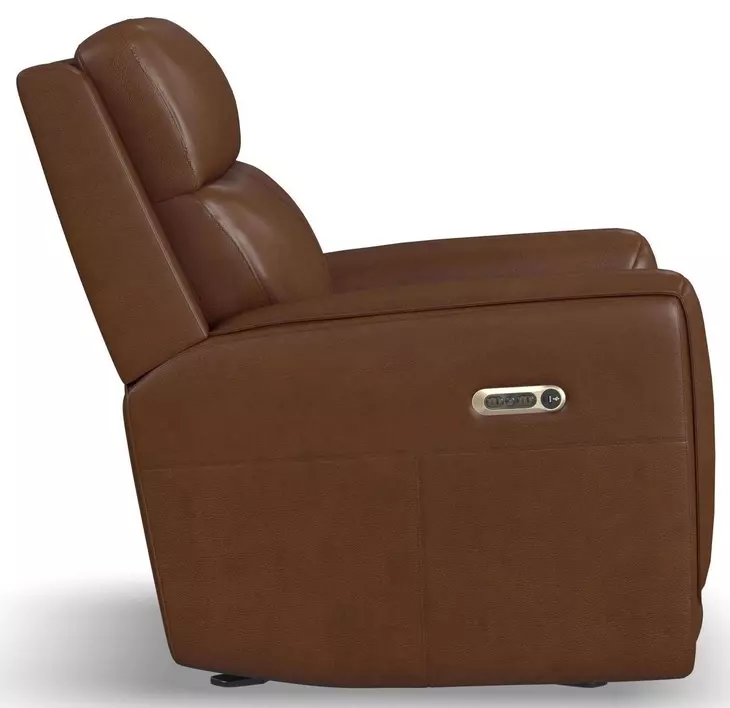 Alister Sedona Brown Triple Power Glider Reclining Living Room Set